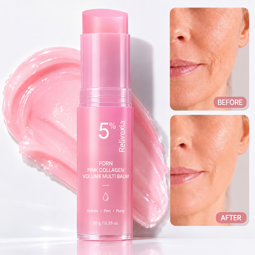 🔥LAST DAY 60% OFF Relivexia Korean Pink Collagen Volume Multi Balm